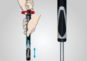 Club de golf Ping Sigma 2 Système ajustable du shaft